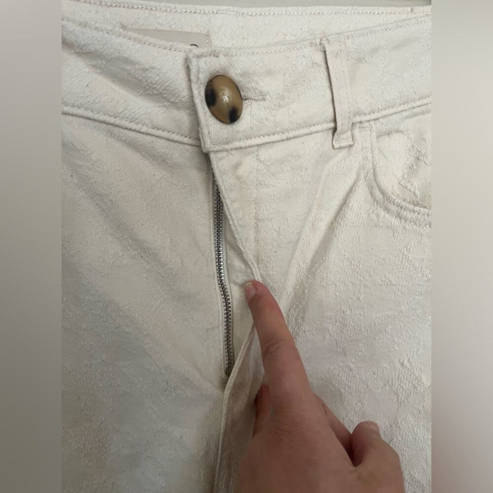NWT Anthropologie The Skipper High-Rise Crop Wide-Leg Jeans by Pilcro Size 31P - Picture 5 of 15